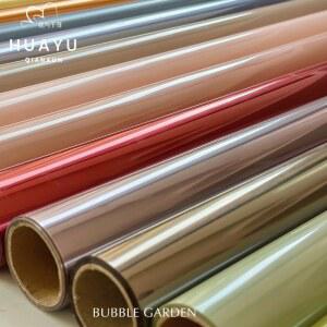 컬러 젤리 필름 포장지 에지 두꺼운 꽃다발 칼라 선물 워터프루프 플로드 나비 한소