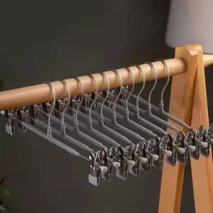 [생활] 그레이 10p세트 바지걸이 베이직 논슬립 하의옷걸이