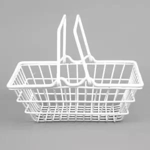 [생활] 스틸진열박스 철제바구니 와이어바스켓