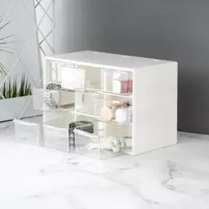 [생활] 9칸 멀티박스 미니서랍 소품정리 다용도수납정리함