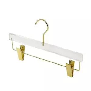 [생활] 아크릴 브라이트룸 자국없는 집게바지걸이 옷걸이