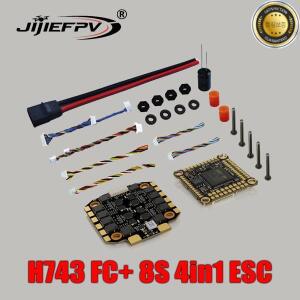 JIJIEFPV H743 70A 3-8S 30.5X30.5mm 비행 컨트롤러 + Bluejay 4in1 ESC) FPV 프리스타일 드론 부품용