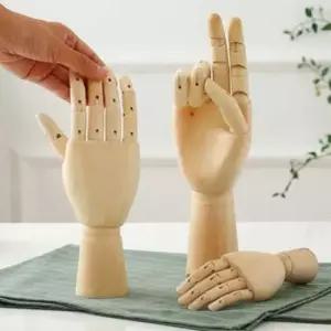 [문구/오피스] 원목 우드 나무 손 모형 관절 인형 미술 데생 스케치