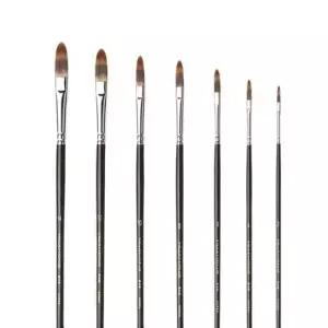 [문구/오피스] 화홍 848 유화 아크릴붓 7본조 세트 1P 미술 브러쉬