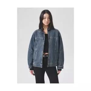 매장정품 8SECONDS 에잇세컨즈 레이서 데님 트러커 블루 354939MP2P 1213066