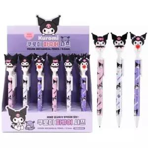 [문구/오피스] 산리오 캐릭터즈 쿠로미 피규어 샤프 30개