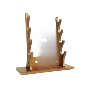 보관 랙 3단 검정 칼 블럭 주방 원목 칼꽂이 나이프랙 자석