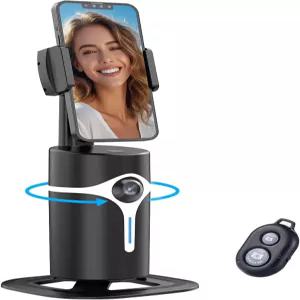 360° 회전 및 제스처 제어 앱 필요 없음 블루투스 리모컨 삼각대 호환 셀카Vlog라이브 스트리밍비디오