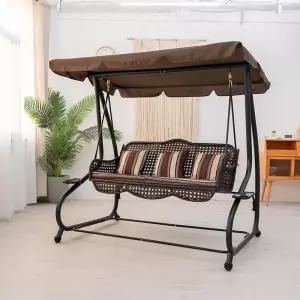 흔들 그네의자 야외 쿠션 정원 마당 카페 펜션 행잉체어 방석
