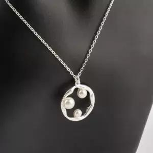 [신상오픈런]오링 롱체인 여름 동남아 기하학 스털링실버 진주목걸이 (29965280)