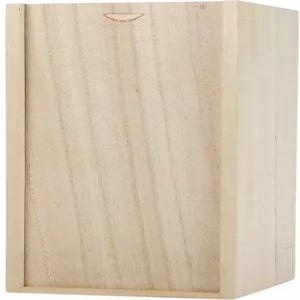 슬라이딩 뚜껑이 있는 트윈 싱글 원목 와인 선물 상자 샴페인 집들이 결혼식 및 특별 축하 행사에 적합하며