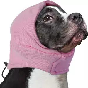 나나키 부드러운 강아지 진정 후디 불안 이어 머프 소음 보호 랩 혈종 불꽃 헤드 커버 목욕 드라이 펫 제거