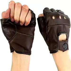 라스트 펀치 브라운 핑거리스 스포츠 역도 운동 장갑 SXXL