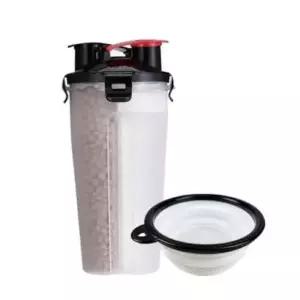 [반려] 강아지 산책 휴대용 간식 사료통 물통