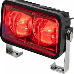 액세스 이노베이션 글로벌 페리미터SAFE LED 안전등 빨간색 380만 개의 짧은 빔 가시성이 높은 구역 표시기