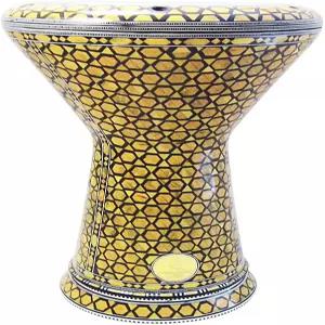 가와렛 엘 팬 18.5인치 다르부카 덤벡 드럼 솜베이티 사이즈와 진짜 파란 진주 엄마 허니밤