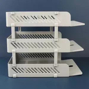 [문구/오피스] 데스크정리함 시스맥스 EL 3단 서류받침 트레이 서류받침대