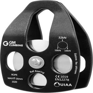 GM 클라이밍 대형 구조 풀리 32kN 싱글 시브 스윙 플레이트 CE UIAA 인증 획득