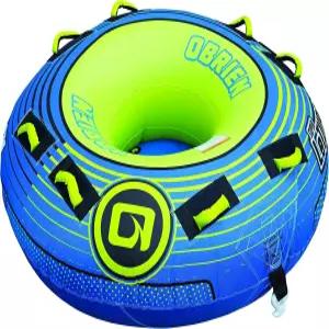 오브라이언 슈퍼 르튜브 2인용 견인 튜브 파란색 원 사이즈