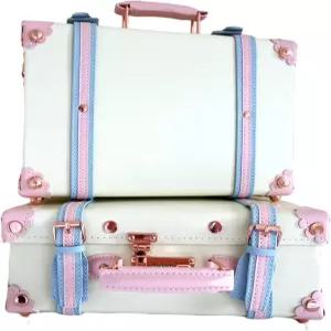 데이지 필즈 빈티지 유품 여행 가방