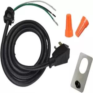 Broan Nutone 및 기타 레인지 후드와 호환되는 HCK44 후드 전원 코드 키트 인서트 변환 하드 케이블 교체.