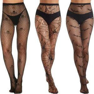 여성용 망 타이즈 패턴 스타킹을 위한 만지