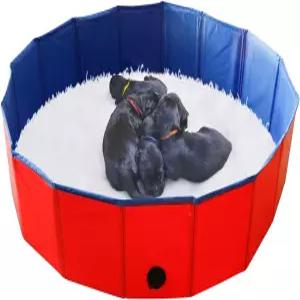 반려견용 아틸라이프 팽이펜 소형견 및 강아지용 팽이 상자 반려견 출산 용품 휴대용 풀 상자32인치 Dia.x8