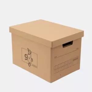 [생활] 크라프트 39x28cm 타임 종이박스 DIY 종이정리함 종이