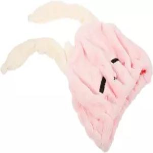 목욕 및 샤워를 위한 엄마용 후드 소프트 드라이 헤어 캡이 포함된 아티베터 흡수성 타월 랩