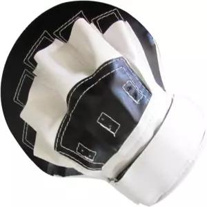 그리리우 복싱 펀치 미트와 무에타이 핸드 타겟 업그레이드된 두꺼운 흑백 트레이닝 패드 남성 여성 무술