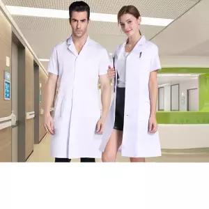 화학실험복 의사가운 빅사이즈 실습 얇은 위생가운 여성용