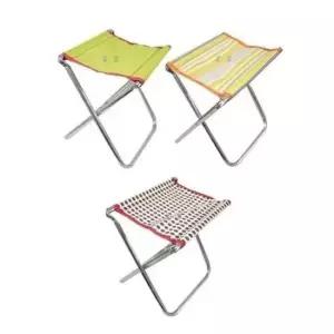 캠핑용 접이식 사각 낚시의자(색상랜덤)