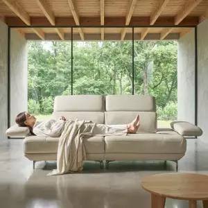 세인트블랑 퓨어케어 실리콘 비건 가죽 이지클린 모듈형 소파 sk 3.5인용