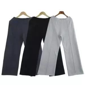 [의류] 체디엔 핀탁통바지 DM210450 여성 나팔 데님 팬츠 팬