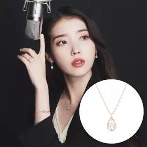 [제이에스티나][아이유 PICK] MARIEBEL 14K 다이아 목걸이 (JJMBND1BF533R4420)