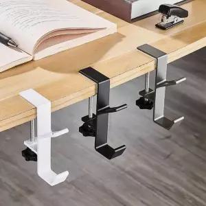 행어 펀치 프리 테이블 사이드 후크 벽걸이 랙 게임 헤드폰용 다기능 거치대 정리함 직송