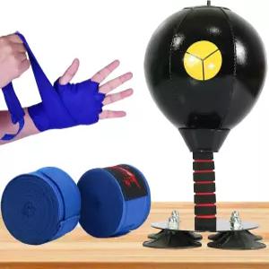 WGL HJ 2025 데스크톱 펀칭백 스트레스 해소 펀 펀치 레이지 백 석션 컵 복싱 스피드 볼 초강력 4개 탄성