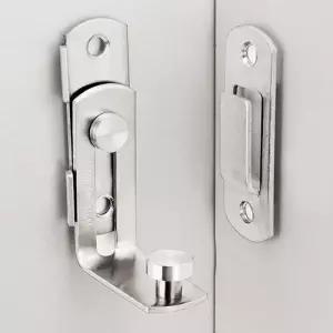 [제니케이]문안전고리 걸쇠 코너 도어 잠금장치 문잠금 빗장장치 방문 (11247061)