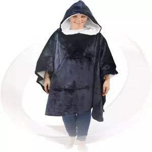 웨어러블 패러데이 담요 -70 x 54 초소프트 프로텍션 폰초 의류 대형 - 70