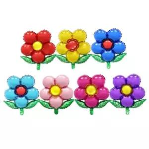 50cm 꽃받침 플라워 은박 호일 풍선 7종 모음전