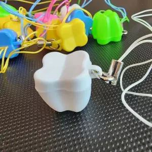 랜덤색상 유치보관 치아 보관함 케이스