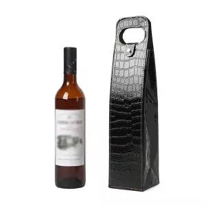 이시아르 가죽 1구 와인 캐리어 가방