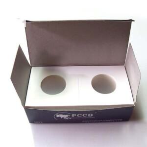 동전 홀더 스탬프 거치대 커버 사각 판지 케이스, 용품 보관, 앨범 컬렉션 클립, 12 가지 사양 플립