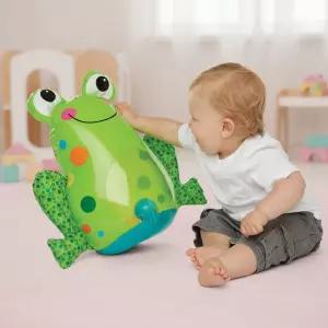 리틀히어로 개구리 오뚜기 풍선 인형 소프트 롤리폴리 색깔공 칼라공 펀치백 유아 감각발달