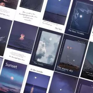 엽서종이 미니엽서 빈티지 엽서 감사카드 세트 빈티지엽서