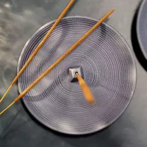 인센스 스틱 홀더 접시형 블루