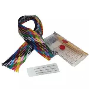 휴대용 옷수선 실바늘 반짇고리함 손 바느질 세트 10P 반지고리