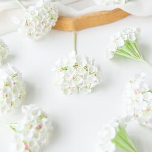 1/2개 인조 꽃 실크 안개꽃 야외 정원 아치 분재 웨딩 축제 홈 장식 DIY 선물 캔디 박스