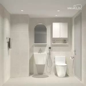 ~3/31 26만 상당 비데 증정 오트베이지 디자인장 소형욕실 리모델링