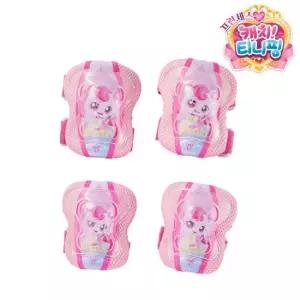 프린세스 캐치티니핑 보호대 무릎 팔꿈치 어린이 보호 자전거 용품